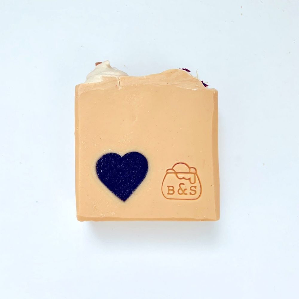 One “My Sweetheart” all natural shea butter soap